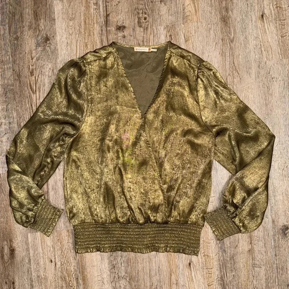 Esqualo • Metallic Blouse - Picture 2 of 9